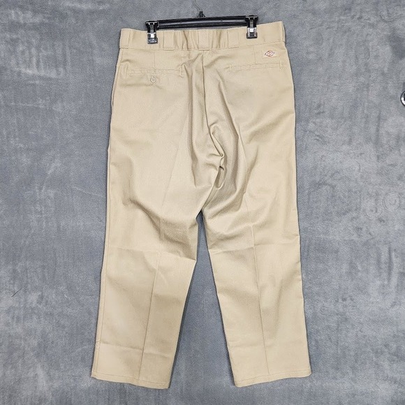 Dickies‎ 874 Original Fit Flex Khaki Pants Men's 36x32 Work Casual - Picture 2 of 7